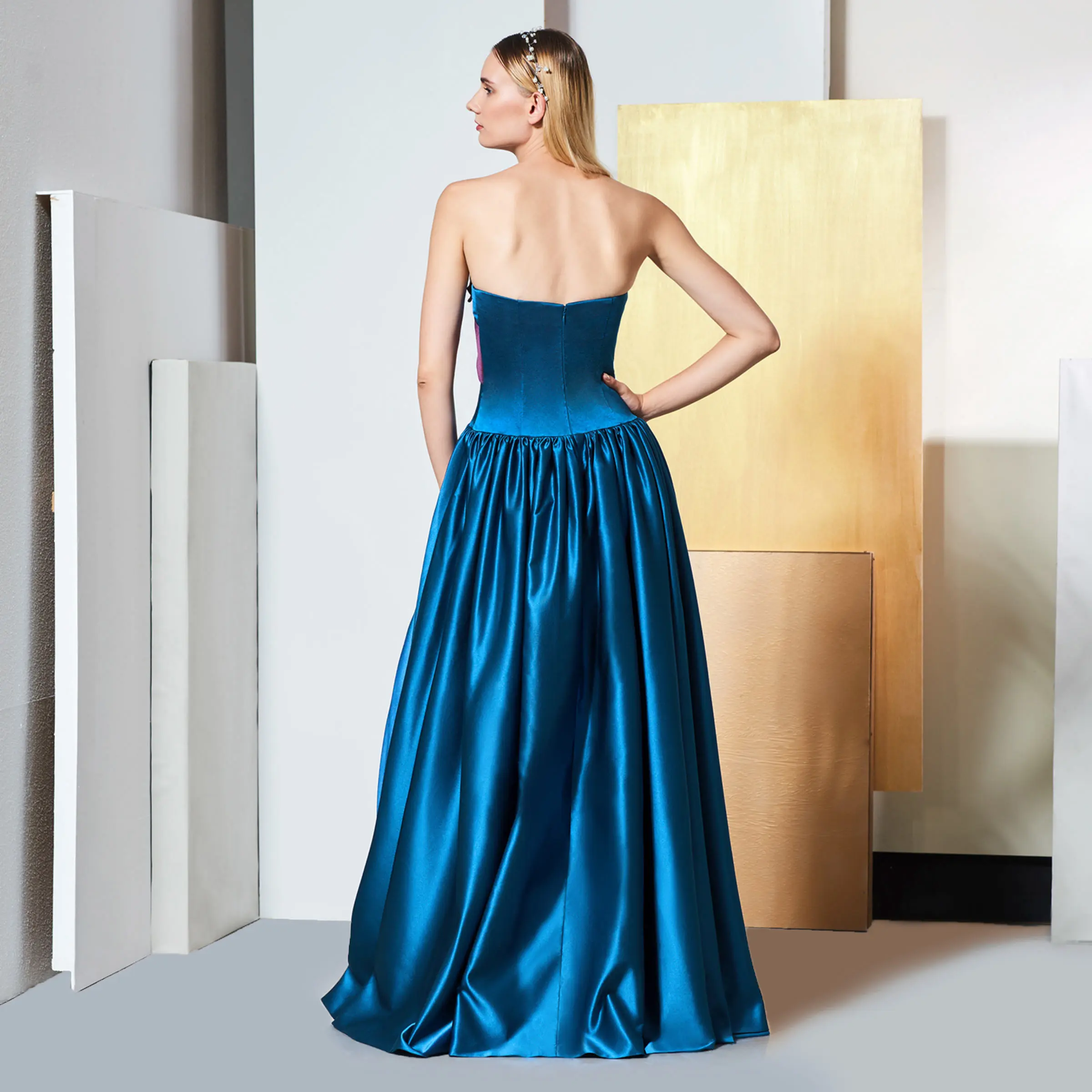 Dressv Косплей Холодное сердце снег без бретелек без рукавов линия матовые атласные длиной до пола свадебные вечерние платья для выпускного вечера