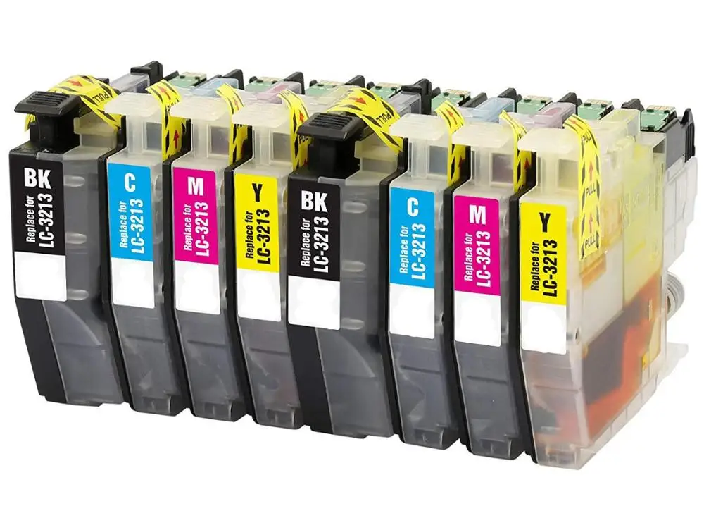 8PK LC3213 совместимый чернильный картридж для Brother DCP J572DW / J772DW J774DW MFC J491DW J497DW J890DW