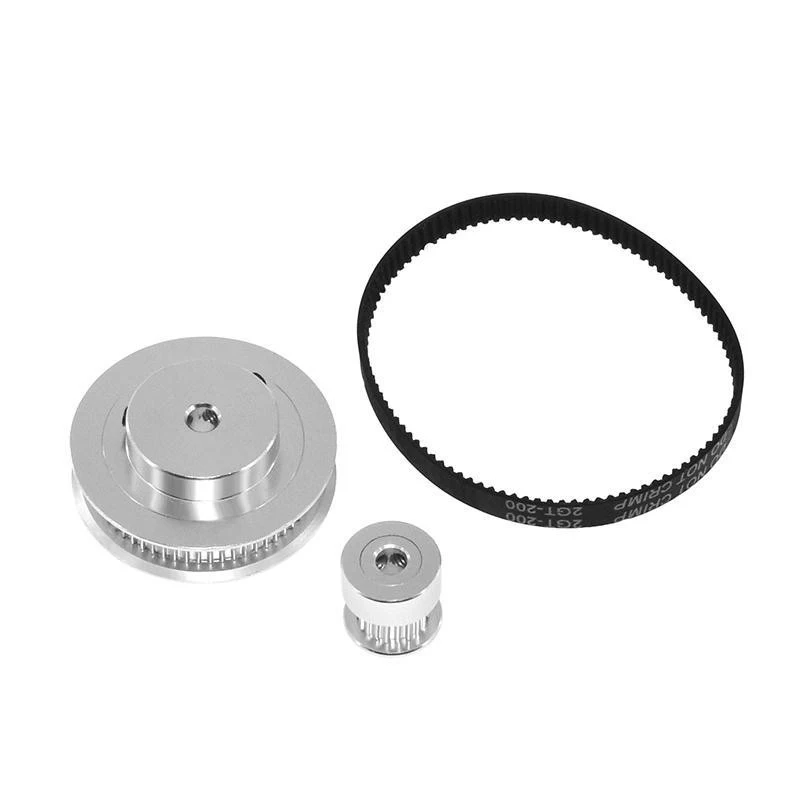 GT2 Timing Belt Pulley 60teeth 20teeth 5mm/8mm Reduction 3:1/1:3 belt width 6mm for 3D printer accessories synchronous timing belt