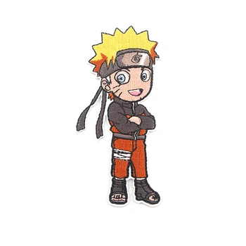 

12pcs/lot NARUTO Anime Iron on Patches Clothing DIY craft Embroidered Badges Sewing Applique Patchwork Stickers Decoration E0635