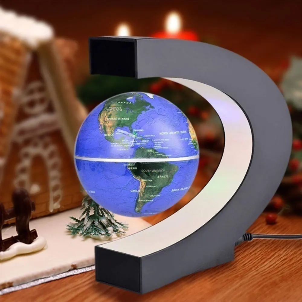 

Terrestrial Globe Light Living Room Decoration Study Lighting Fixture Globe Lamp DIY LED Home Bedroom Gift Christmas