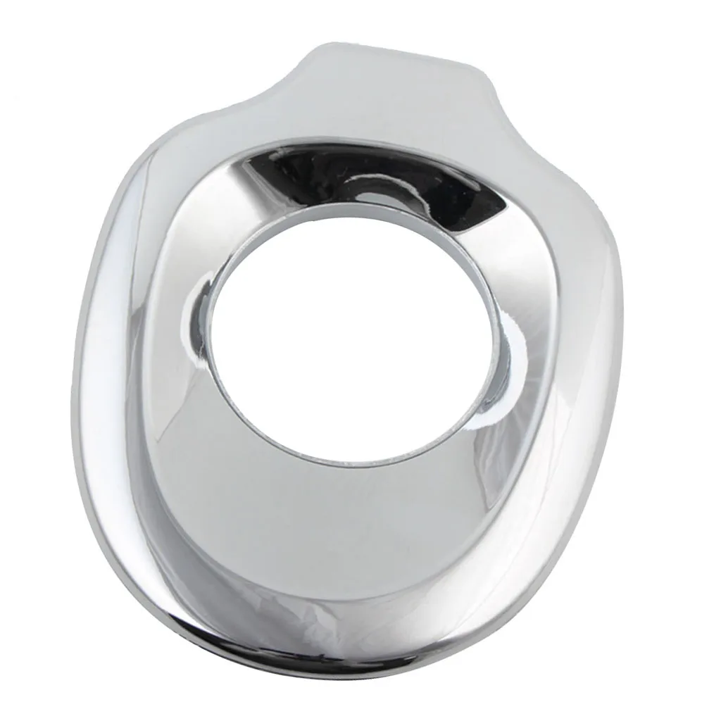 Motorcycle Ignition Key Accent Cap Lock Cover, Chrome Switch Trim Grommet Compatible for Honda Goldwing GL 1800 01-05