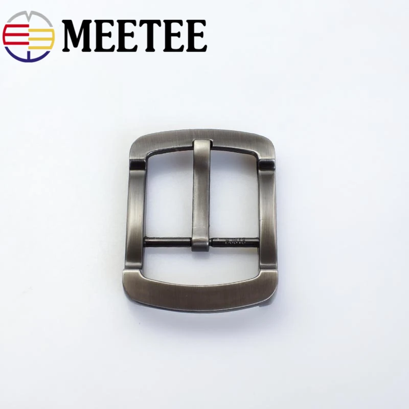 Meetee 40 мм мужские пряжки для ремня матовая цветная Пряжка пистолета подходит 38