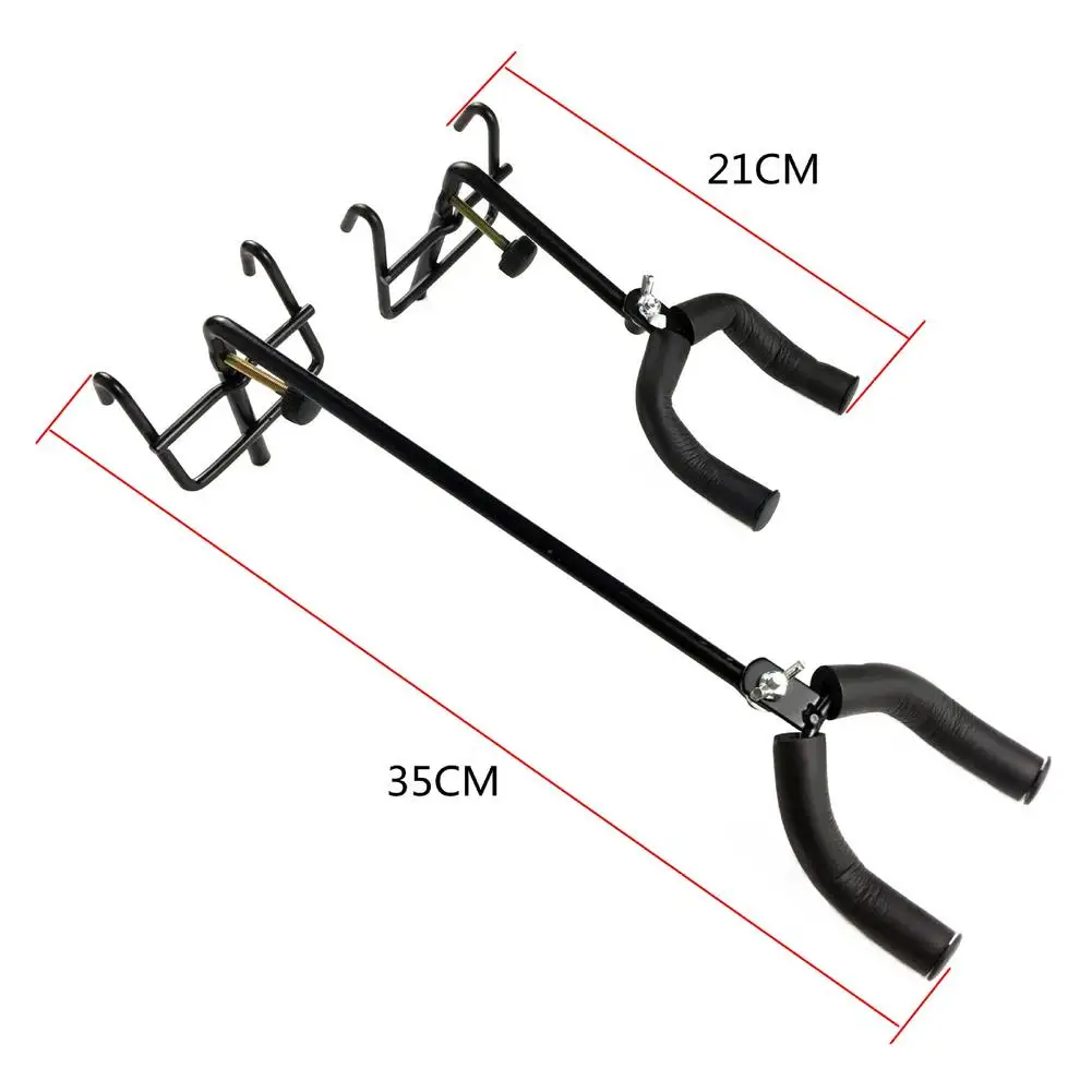 Гитарный Стенд вешалка крюк дуба горизонтальная Гитара настенное крепление подставка держатель стойка Дисплей для большинства гитар