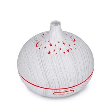 

Hollow Out Night Sky 400ml Essential Oil Diffuser Ultrasonic Air Aroma Diffuser Humidifier with 7 Color Led Light Mist Maker