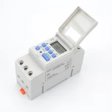 7 jours Programmable numérique minuterie commutateur relais contrôle 220V 230V 6A 10A 16A 20A 25A 30A électronique hebdomadaire maison prise de synchronisation