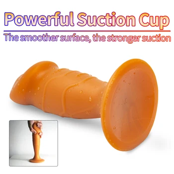 Adult butt plug extension big ass plug huge realistic dildo animal dick male masturbator prostate massager gay sex toys 5