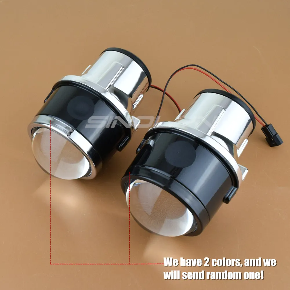 Fog Lights Universal Full Kit Bixenon Lens H11 HID Projector Driving Lamp Bifocal Lenses Waterproof Cars Accessories DIY