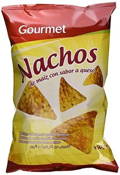 

Gourmet - Nachos de Maíz con Sabor a Queso - 150 g