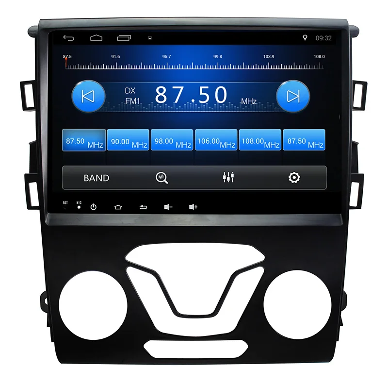 " Android 9,0! Автомобильный DVD ПК Мультимедийный dvd-плеер gps Navi Стерео Радио для Ford Mondeo Fusion 2013- OBD2 DVR