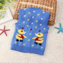 Стиль, детский трикотажный жилет kai si, Хлопковый вязаный кардиган для мальчиков и девочек, жилет