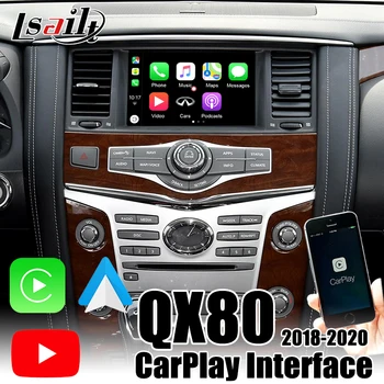 

CarPlay Interface for Infiniti QX80 QX50 QX60 QX70 2018-2020 Android Auto support Youtube , USB display music by Lsailt