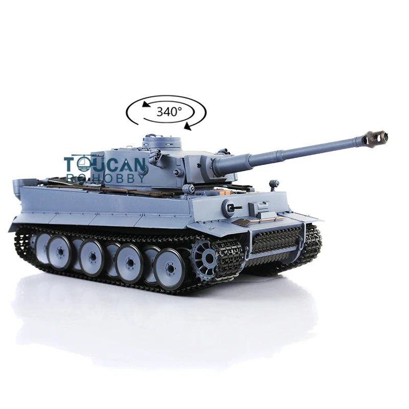 US $116.84 24ghz Henglong 116 Scale Tk 60s Infrared Combat System Plastic Ver German Tiger I Rtr Rc Tank 3818 Model Th12437