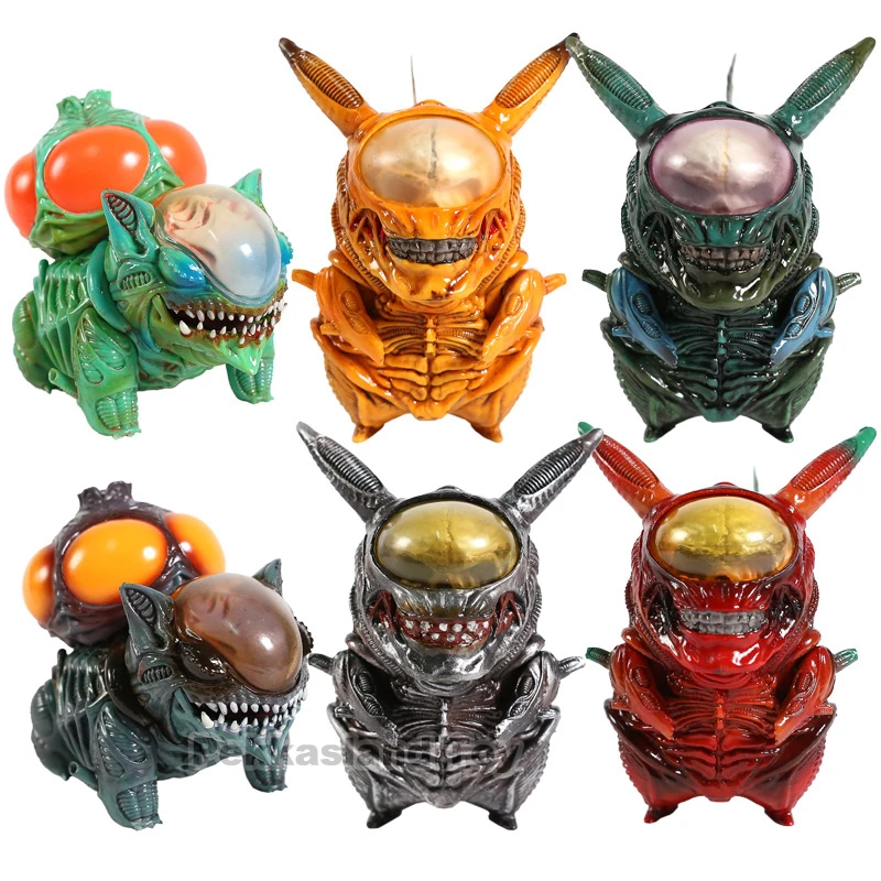 エイリアンpvcおかしいフィギュアxenomorph戦士エイリアンvsプレデターavpかわいいq人形玩具新 Action Figures Aliexpress