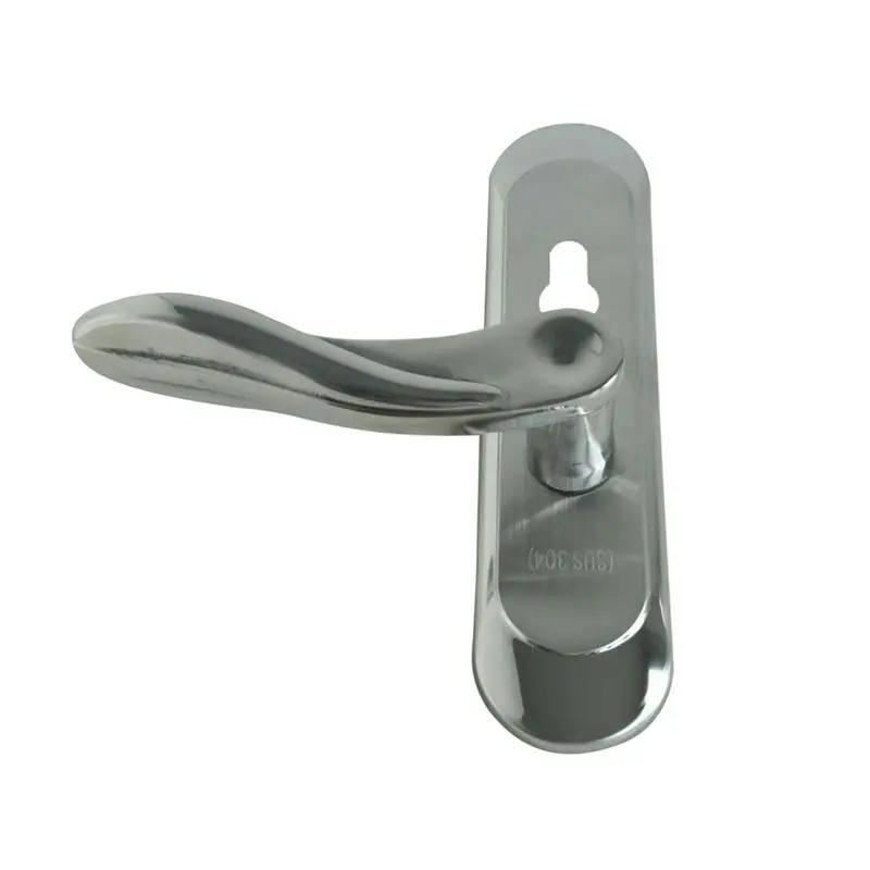 

1 Pc Lock Durable Practical Stainless Steel Delicate Household Handle Lock For Bedroom Bathroom Home Living Room