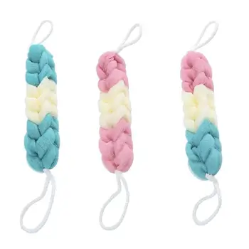 

3pcs Long Bath Strips Creative Bath Shower Towel Body Scrubber Exfoliator Bathing Accessory for Bathroom Home Bathing