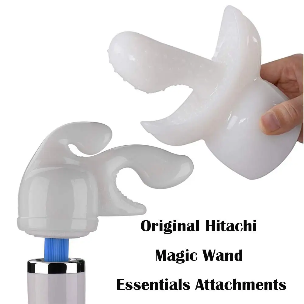 

Handheld Magic Wand Massager Original Attachments G Spotter Stimulate Massage Wand Headgear Silicone Accessories for Women