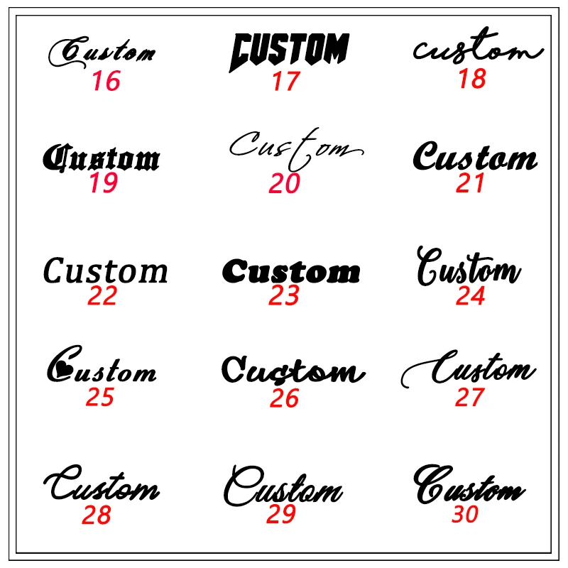 Custom font 2
