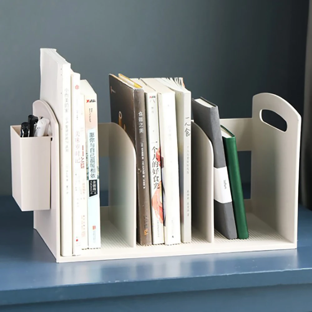 Книжная полка простая настольная детская для хранения Простая Современная