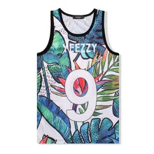 Быстросохнущий жилет для фитнеса для мужчин и женщин, 3D напечатанный номер 9, Приморский праздничный жилет без рукавов, спортивный свободный крой