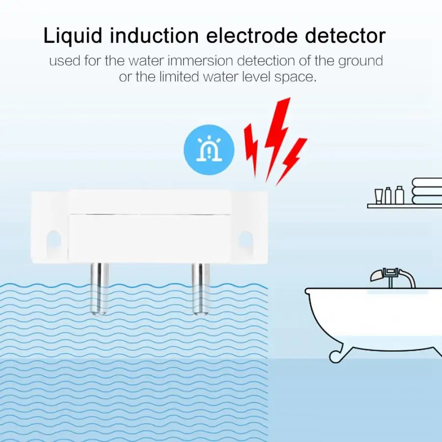 Домашняя сигнализация, детектор утечки воды, Датчик потока, детектор жидкости, зонд, сигнализация для домашней фермы, детектор безопасности, система, горячая распродажа