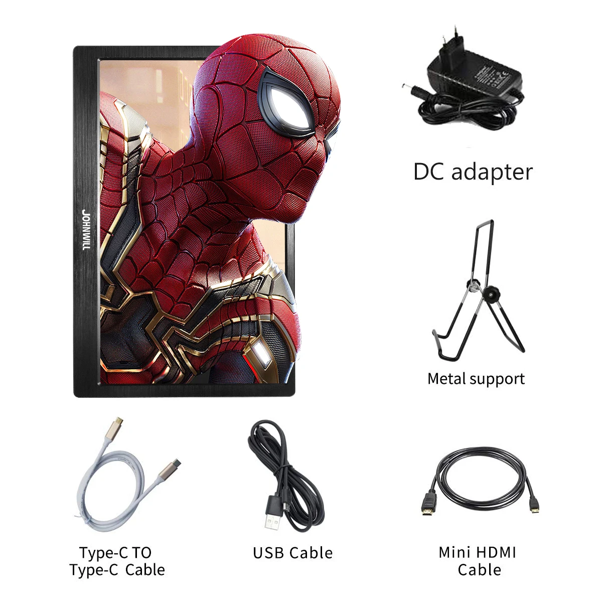 Портативный игровой монитор hd ЖК экран 18 4 дюйма 4K IPS hdmi 3840X2160 17 3 мини для
