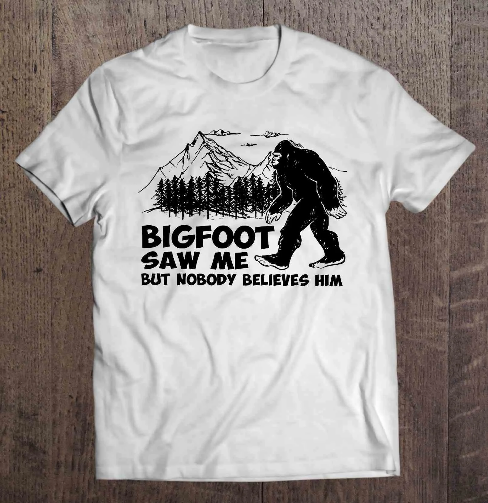 bigfoot saw me shirt