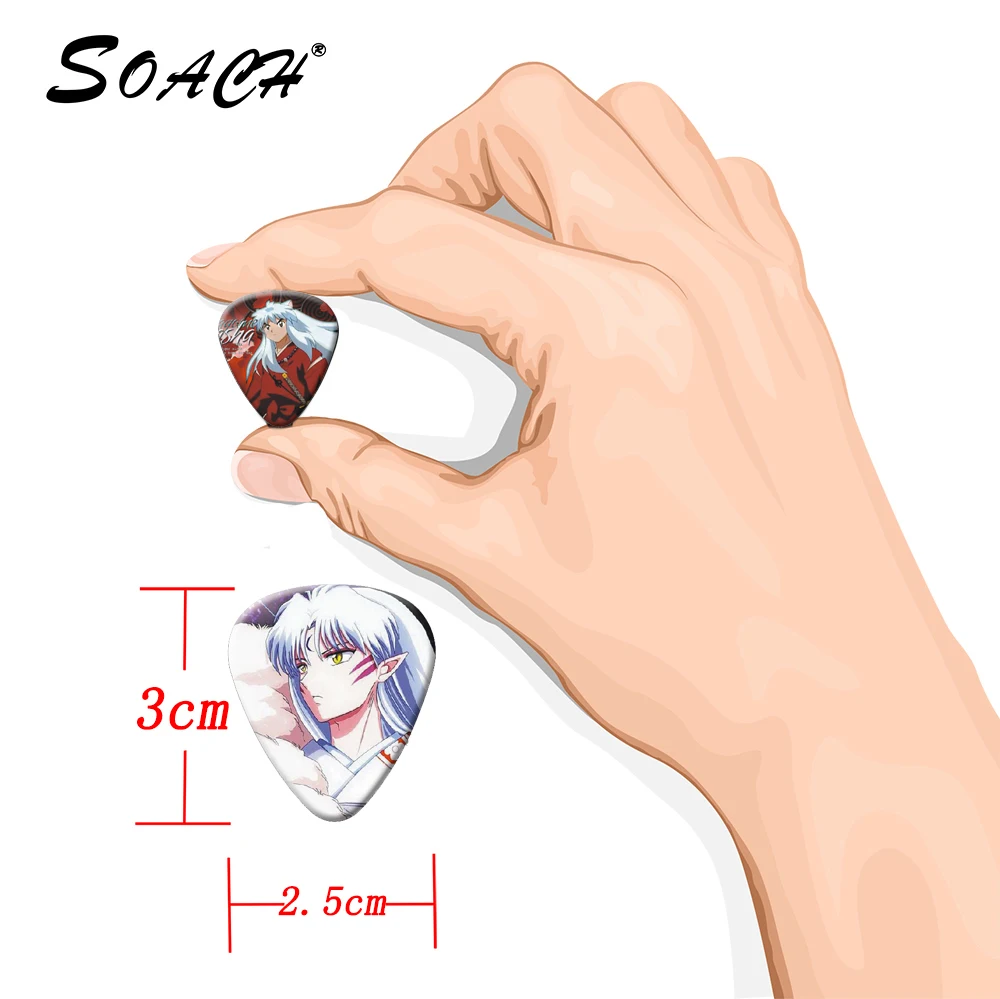 Guitar Picks 10PCS 1.0mm 0.71mm 0.46mm Two Side Pick Instruments DIY Mix Pick Accessories
