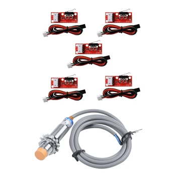 

1 Pcs Inductive Proximity Sensor Switch & 5 Pcs 3D Printer Switch Ramps 1.4 Use Module