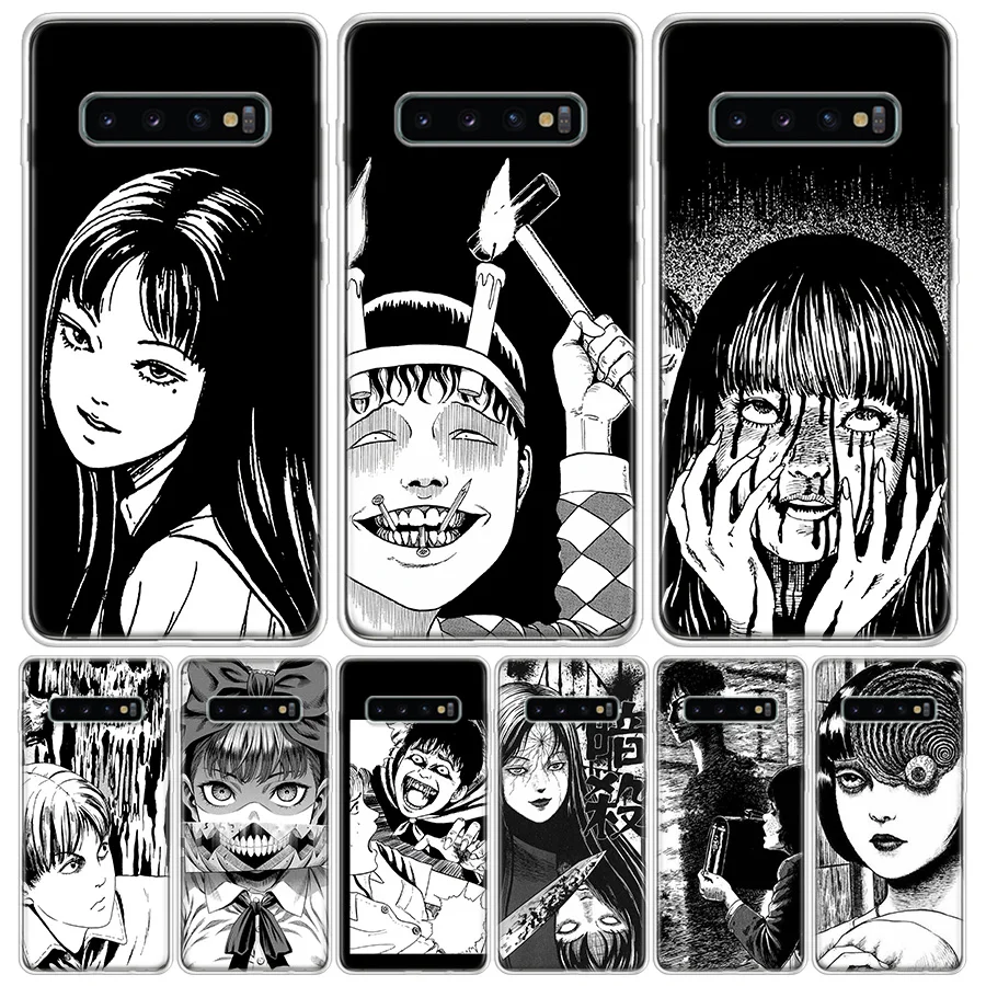 Чехол для телефона Junji Ito чехол Samsung Galaxy A50 A70 A30S A51 A71 A10 A20E A40 A01 A21 A41 A20S A6 A7 A8 A9 Plus |