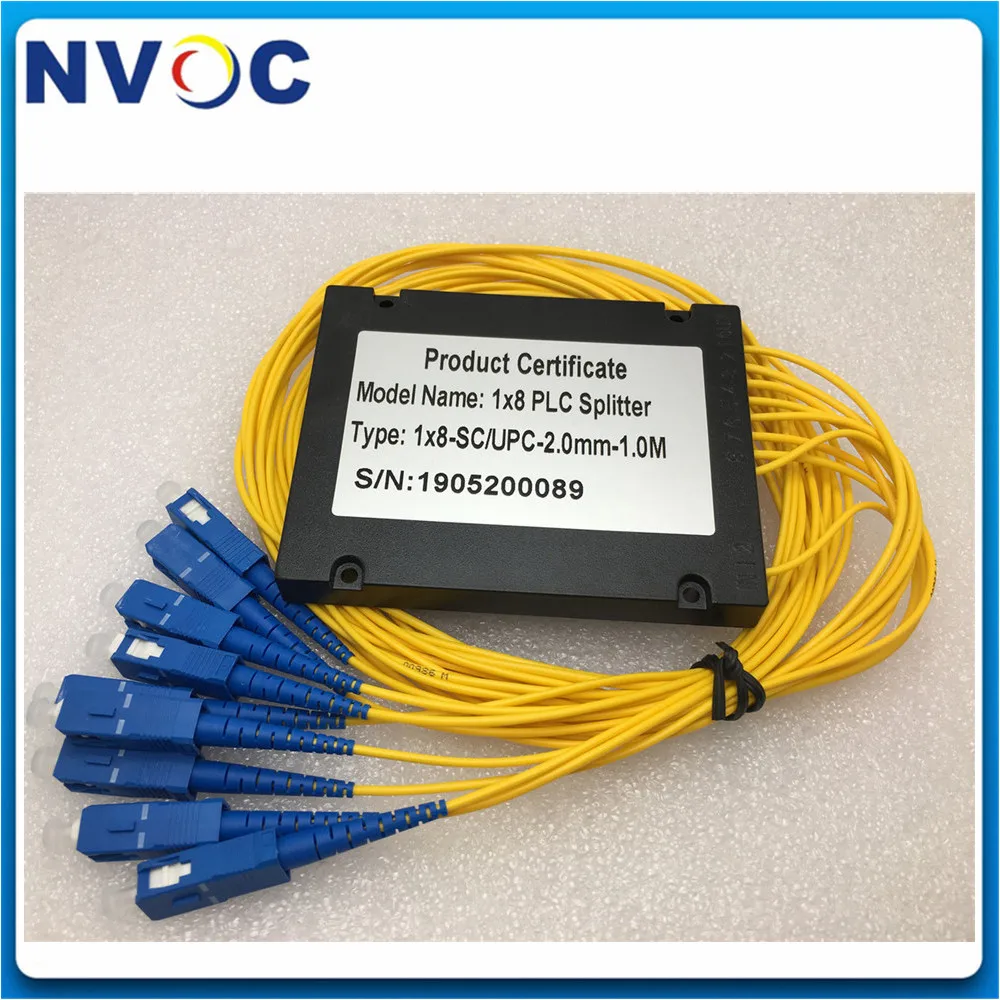 GPON 1*8 1*16 волоконно оптические ПЛК ABS сплиттеры/муфты с SC/LC/FC UPC 1X8 1X16 1M 2 0 ММ LC/SC/FC/ST APC