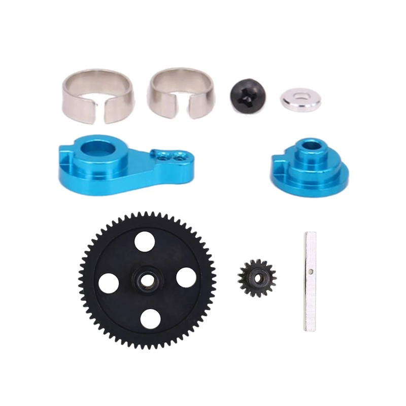 

WLtoys 12428 of Steering Servo Horn Arm 0033 Spur Diff Main Gear 62T Reduction Gear 0015 for WLtoys 12428 12423 1/12