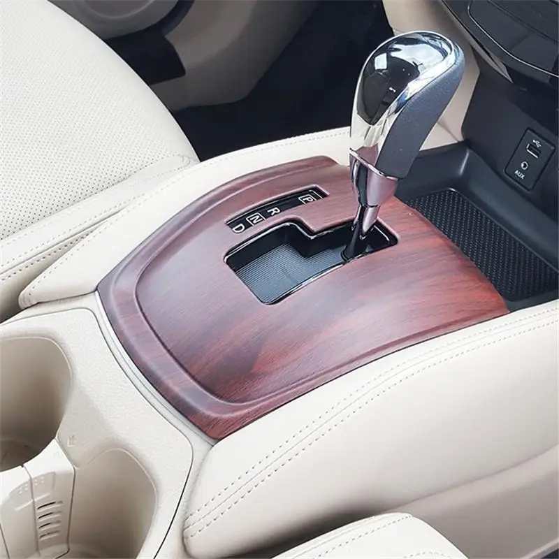 Авто Automovil Автомобильная Шестерня кнопка Зажигания панель защита интерьера Чехлы аксессуары 14 15 16 17 для Nissan X-TRAIL - Название цвета: Number 7