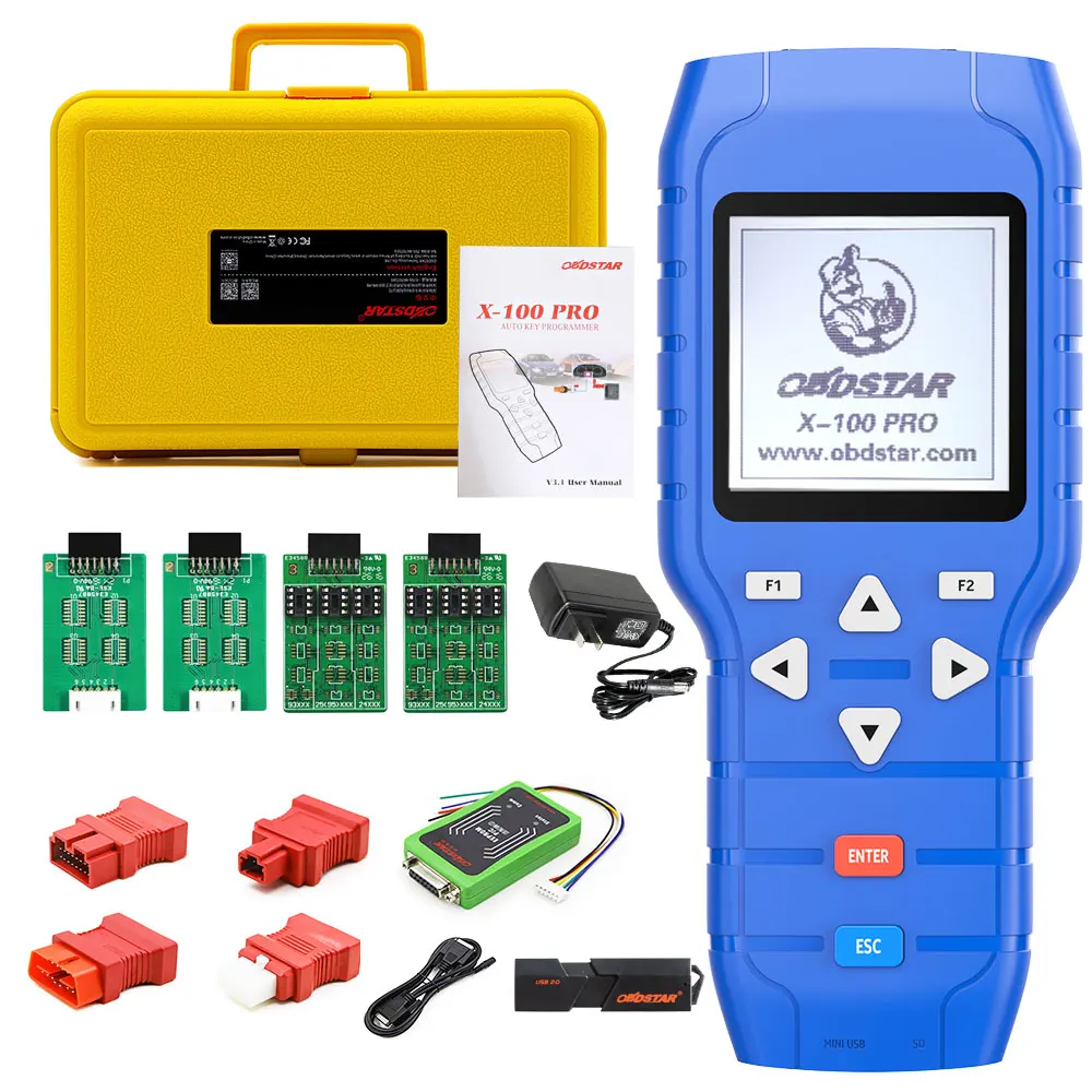 US $219.00 OBDSTAR X100 PRO Auto Key Programmer CD Type For IMMOOdometerOBD Software Get Free PIC And EEPROM 2In1 Adapter