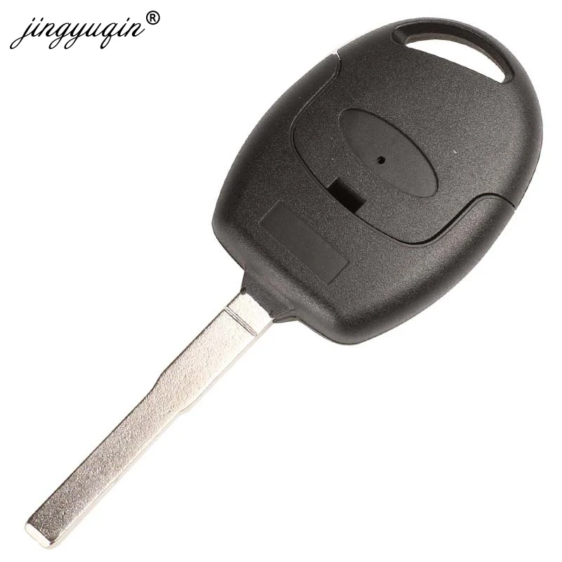 Jingyuqin 3 кнопки дистанционного ключа автомобиля оболочки для Ford Mondeo Focus 2 3 Festiva Fiesta Transit корпус для дистанционного ключа с FO21 HU101 Blade