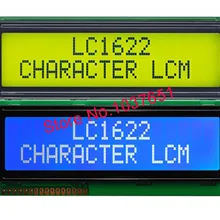 Большой персонаж 1602 1602G 16*2 ЖК-дисплей зеленый 5v LC1622SMLYH6-D вместо SBS01602A0 HD44780 промышленный ЖК-дисплей