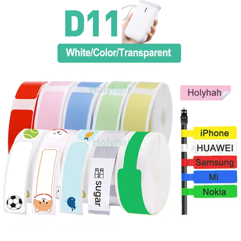 NIIMBOTD11LabelMakerTapeAdaptedLabelPrintPaperWaterproofAnti