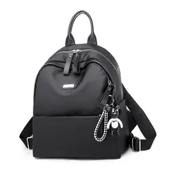 Рюкзак Для женщин 2019 Новый Стиль Мода Водонепроницаемый нейлоновая сумка для школы, колледжа корейско-Стиль универсальная сумка для