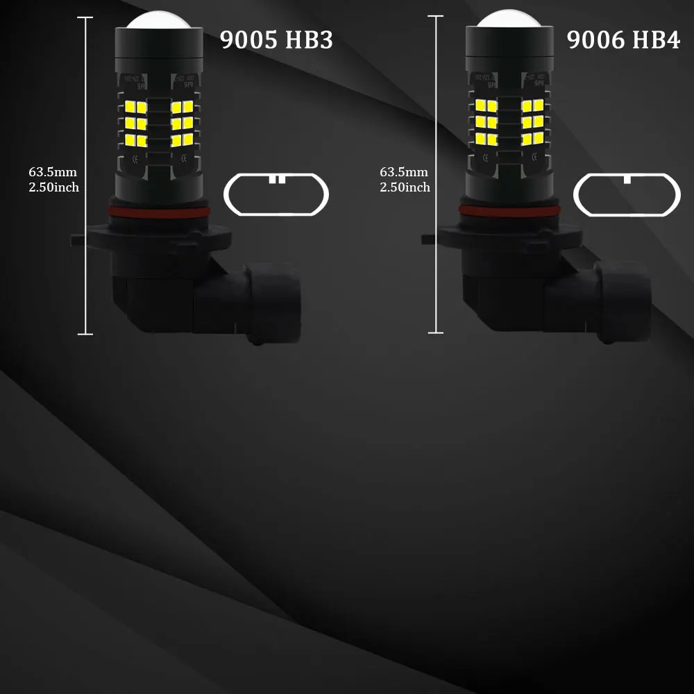 BMT H8 H11 Led HB4 9006 HB3 9005 Противотуманные фары лампы 2835SMD 1200LM 6000K белый вождение автомобиля ходовая лампа автоматические светодиоды свет 12 В 24 В