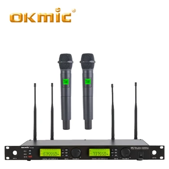 

OKMIC OK-9300 2H Handheld microphone KTV outdoor stage performance karaoke meeting UHF Wireless microphone system 120-150m