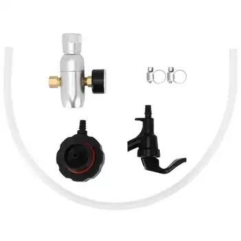 

Portable Party Regulator Hose Nozzle Mini Beer Keg Tap Dispenser Kit Accessories
