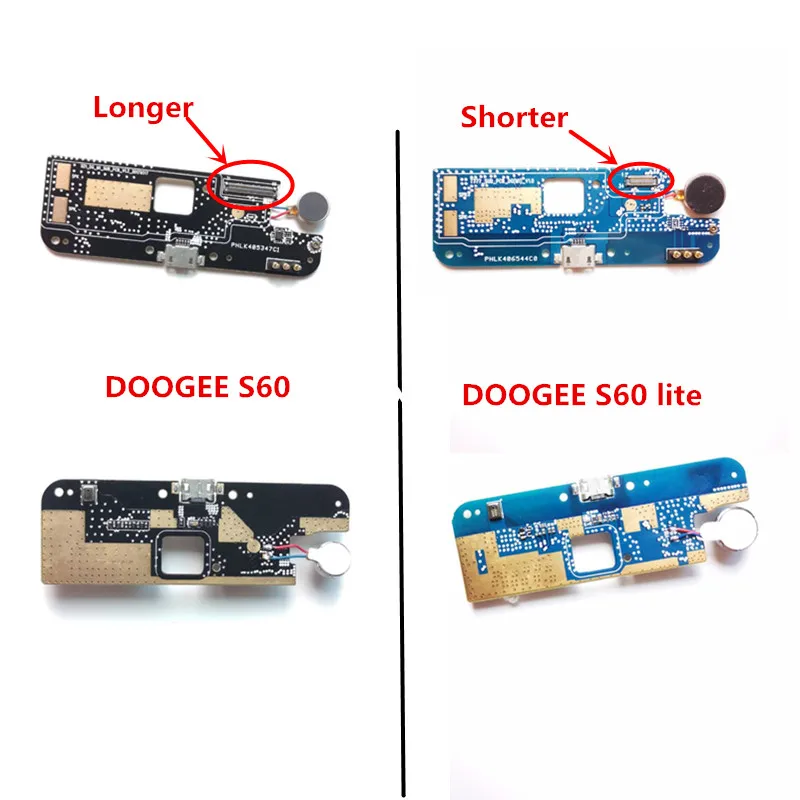 Оригинальный зарядный док разъем USB порт платы с вибромотором гибкий кабель для