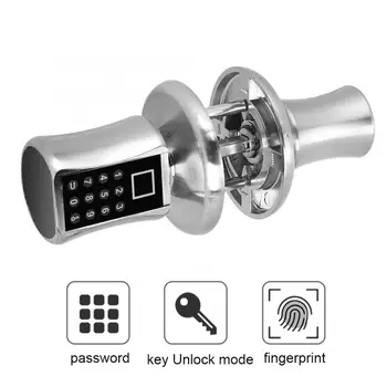 

Smart Lock Electronic Door Lock Intelligent Key Lock Cylinder Biometric Fingerprint Code Scanner with Digital Keypad