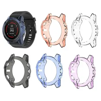 

TPU Transparent Protective Cover for Garmin Fenix 5X Smart Watch Screen Protector Case for Garmin Fenix 5X/ Fenix 5S/ Fenix 5