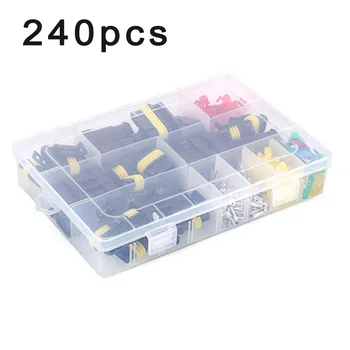 

Replacement Terminal Connector Fuse 240pcs 1-6 Pin Waterproof Electrical