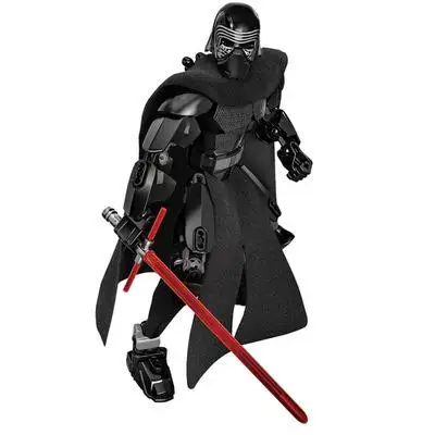 Звездные войны Tie Fighter AT-TE Walker Дарт Вейдер замок фигура Строительные блоки кирпичные игрушки для детей - Цвет: Тёмно-синий