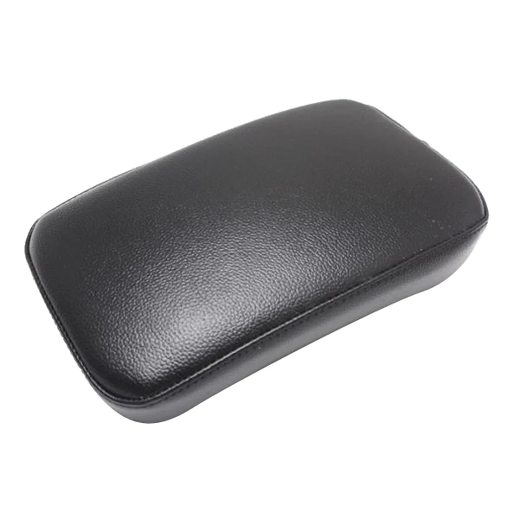 Rear Pillion Passenger Pad Seat 6 Suction Cup for Harley Motorcycle Bike