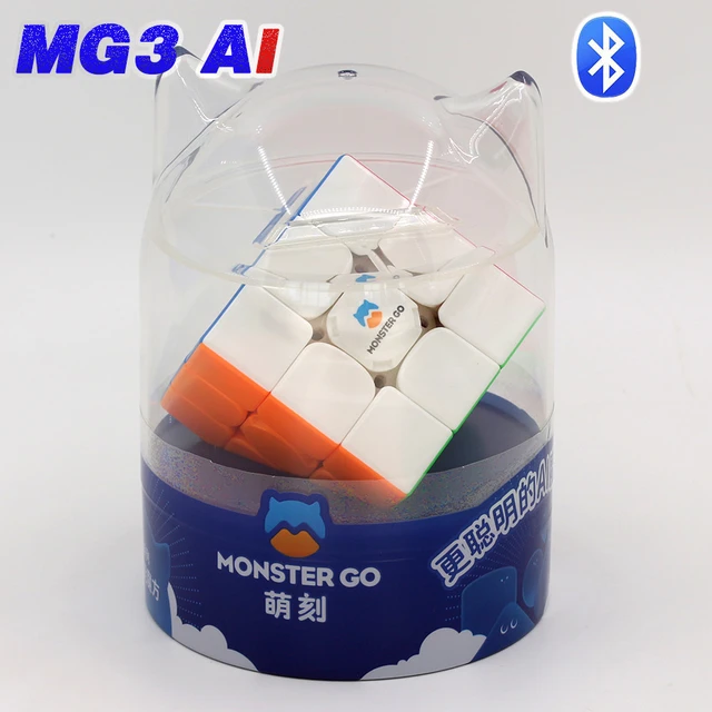 GAN Monster Go M356 3X3X3 Magnetic Stickerless Speed Magic Cube