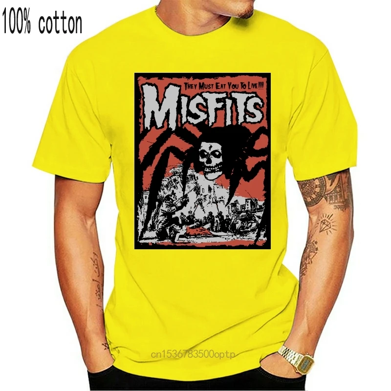 Футболка Misfits They Must Eat You Мужская черная футболка | одежда