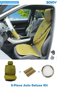 

5pcs Universal Breathable Car Seat Protector Cushion Cover Seat Protector